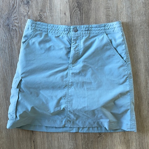 Patagonia Skort Light Blue Size 6 - Picture 1 of 4
